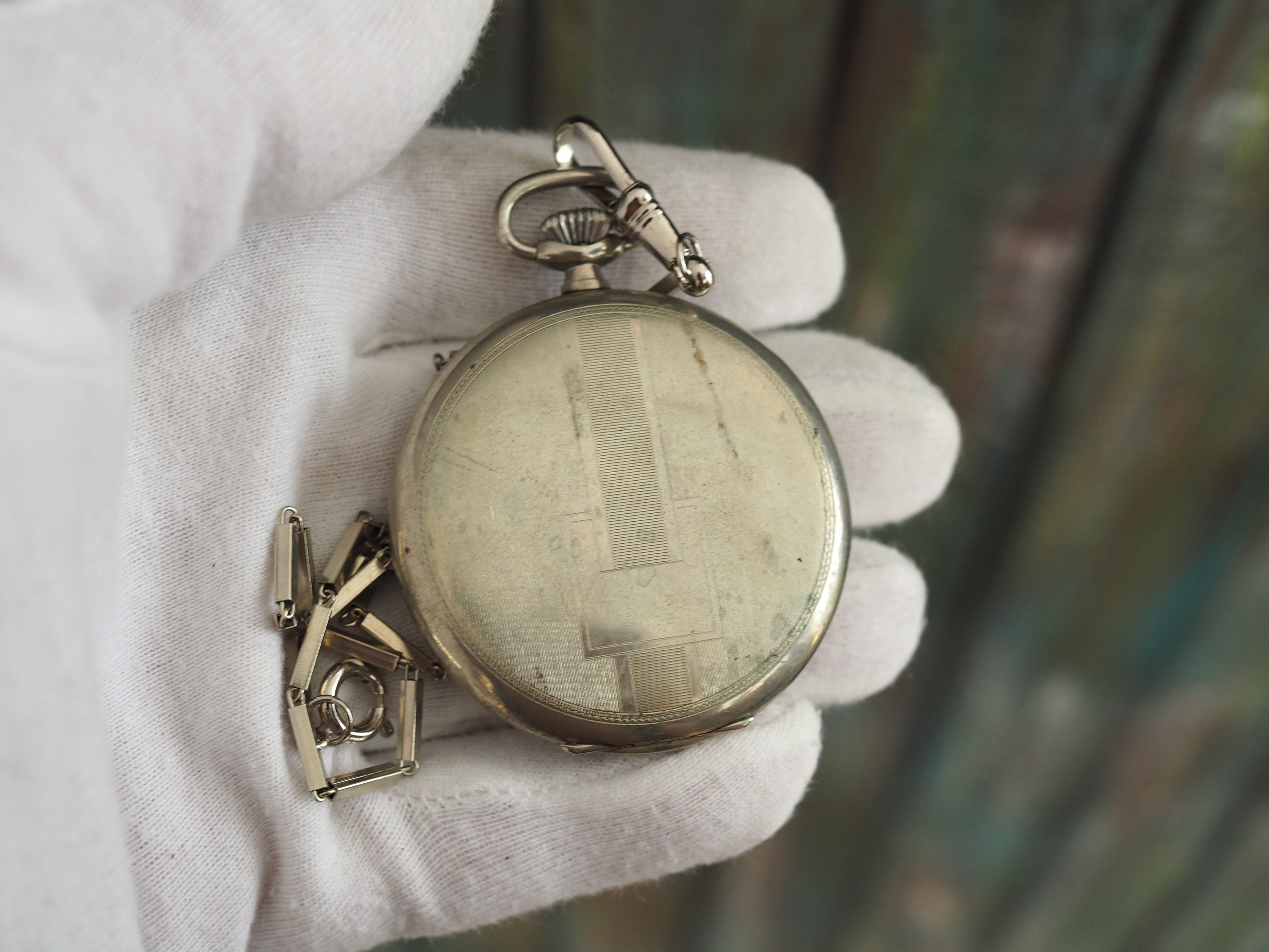 Junghans - 1930's German Art Deco Pocket Watch - Junghans Junghans - 1930's German Art Deco Pocket Watch - Junghans