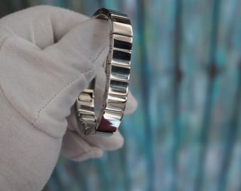 ALFEX Swiss Made Diamond Quartz Bracelet Watch Stainless Steel
