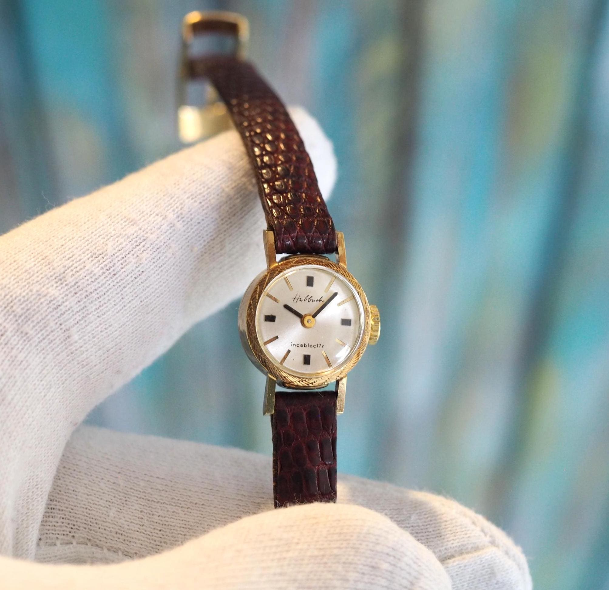 Echt Gold 14 Karat Uhr 14 Carat Watch