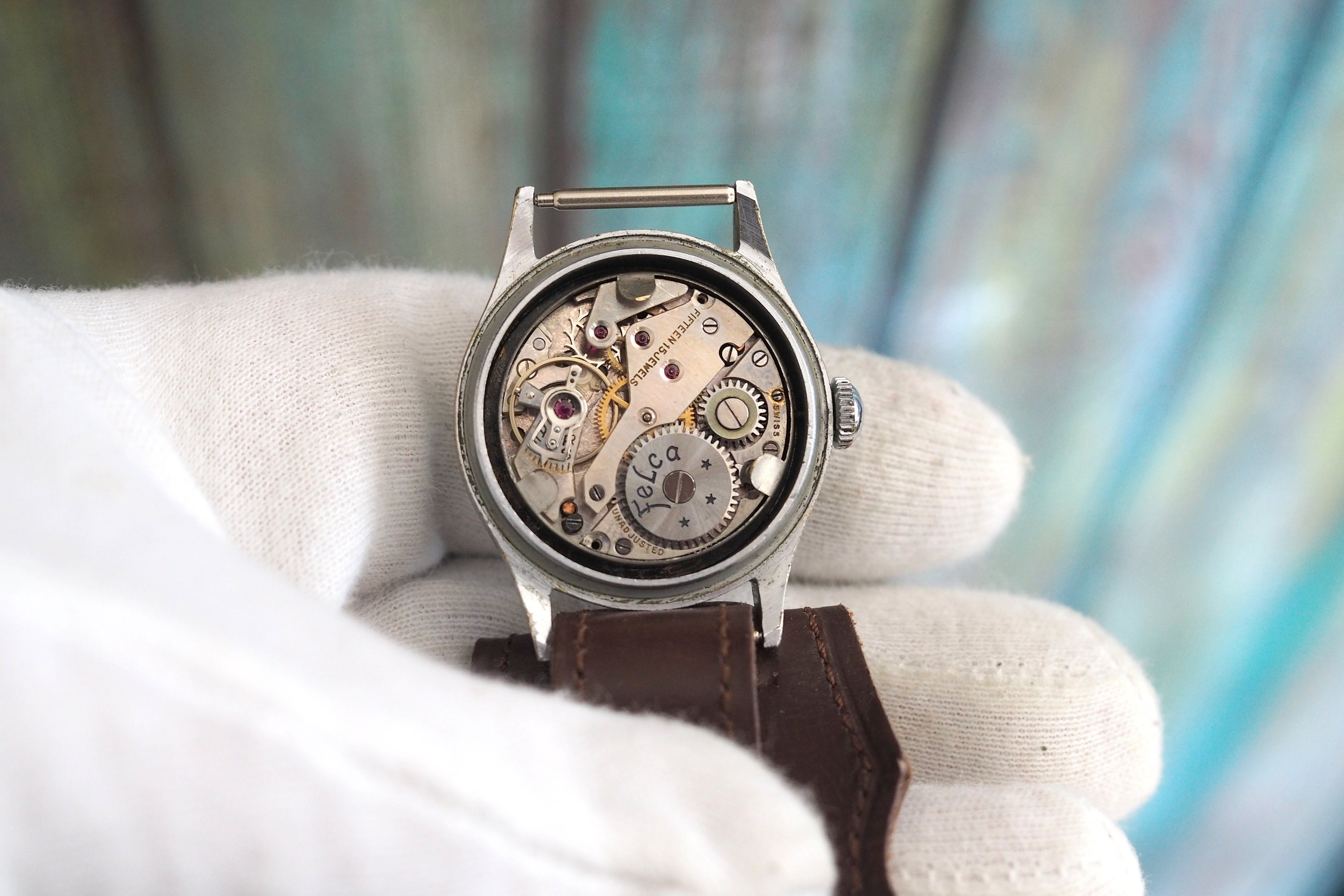 FELCA - 1940's German Military Watch, Vintage Military Wind up