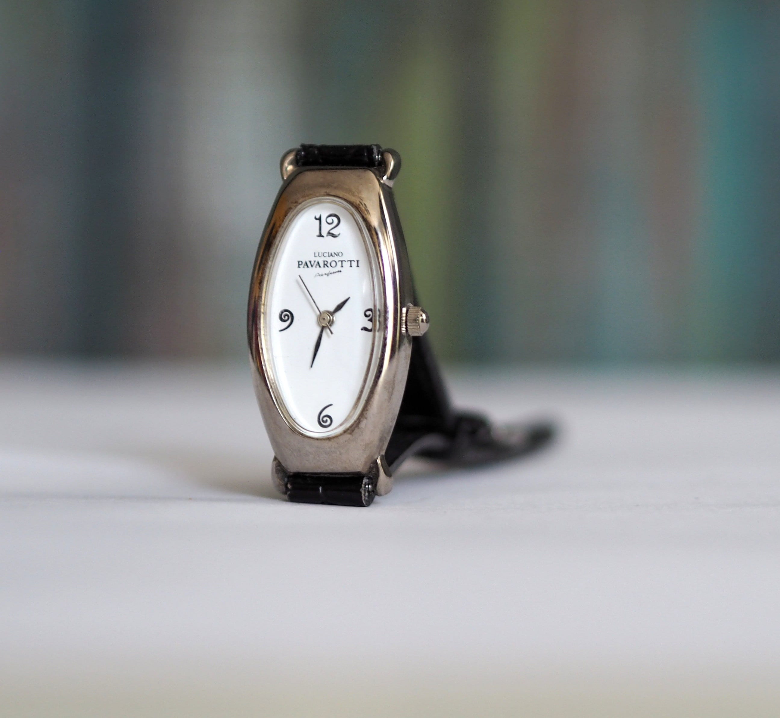 TAPORT Orologio Quadrato Al Quarzo Con Cinturino In Pelle Nera - Regalo Per Appassionati Di Auto Sportive (E1) - 3