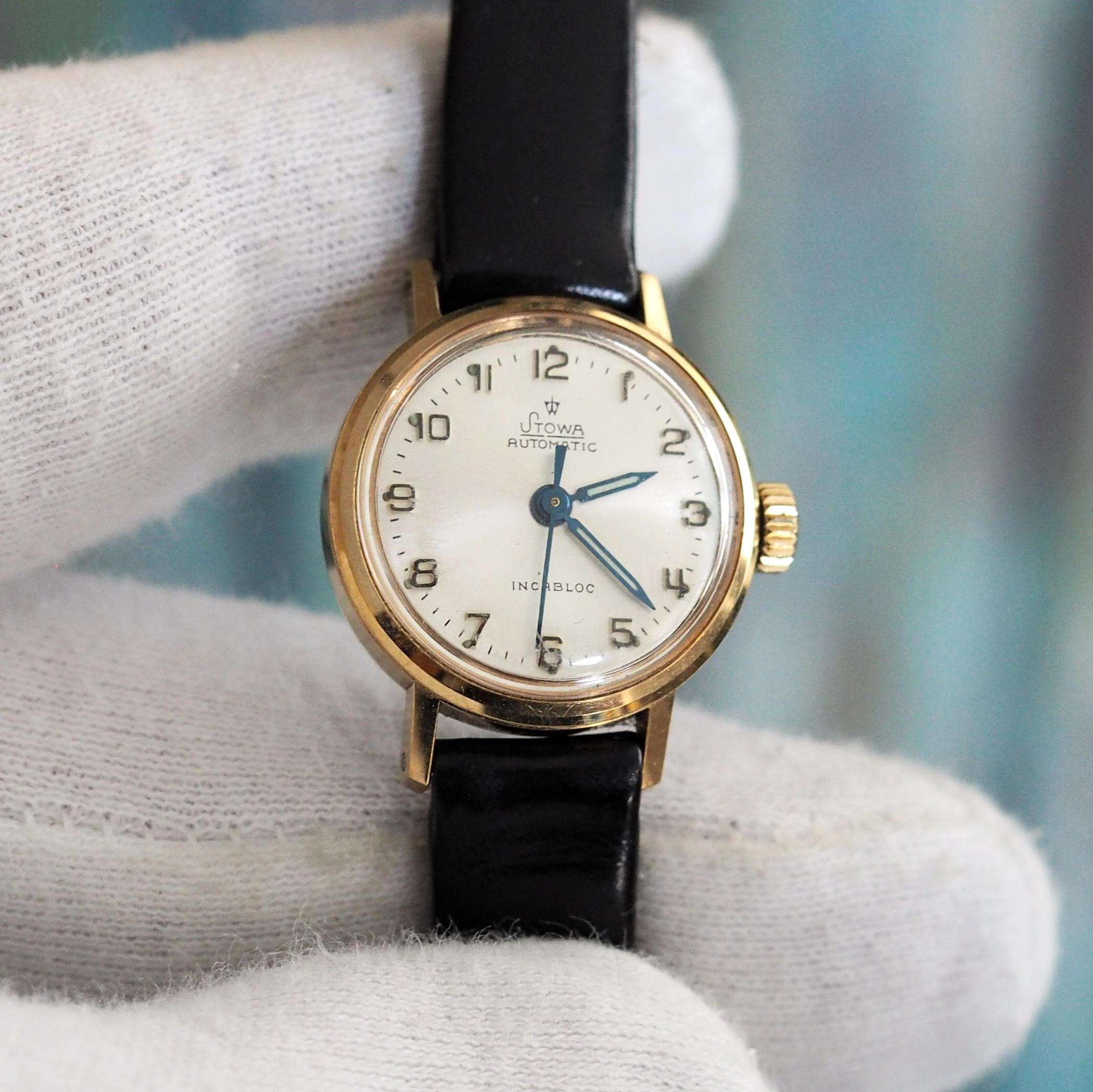 Vintage Stowa ladies mechanical winding gold plated watch Stowa Vintage - Etsy main image 4