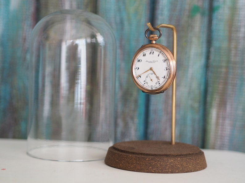 Glass Display Dome Pocket Watch Display Watch Display Stand Etsy