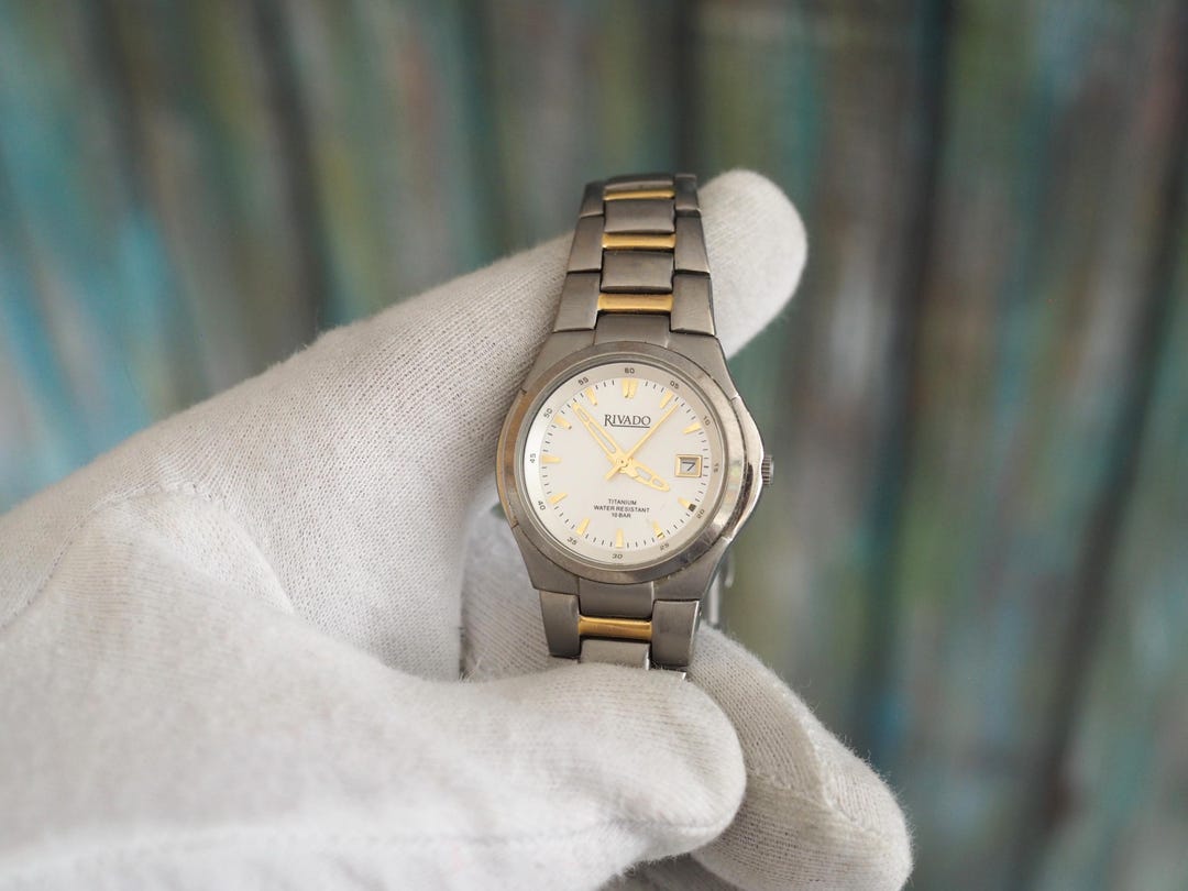 Gold Rivado Damenuhr Titanium Titanium Damenuhr Citizen Damenuhr