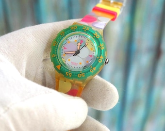 ヴィンテージ スウォッチ 新品 未使用 1992年初頭 SCUBA 200