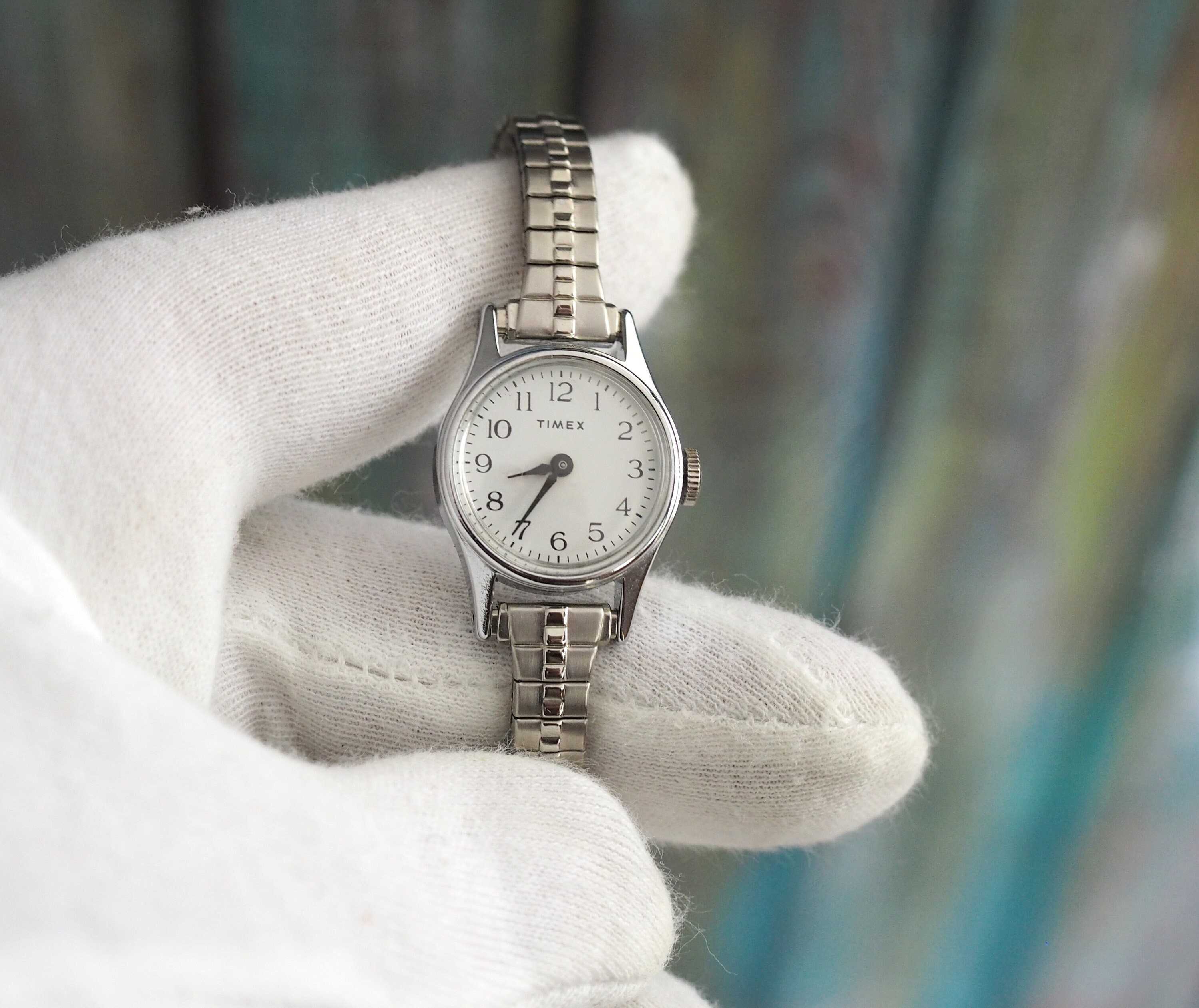 Reloj de mujer ingles vintage Timex reloj mecanico vintage de cuerda para mujer Etsy Mexico