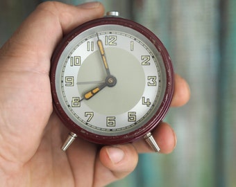 アンティークドイツ製目覚まし時計 KIENZLE 1920-30年代、ヴィンテージ