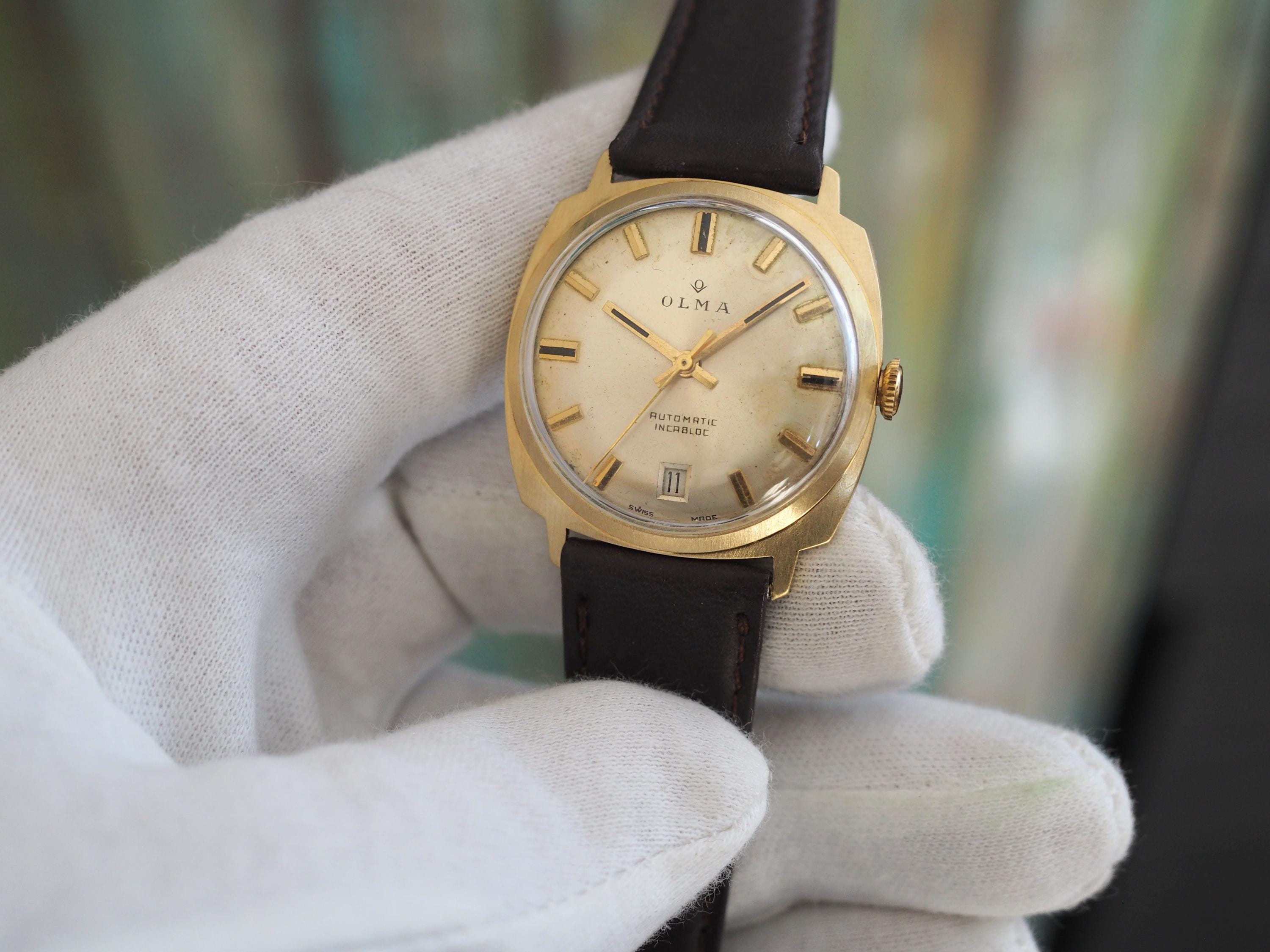 Olma swiss watch - Etsy 日本