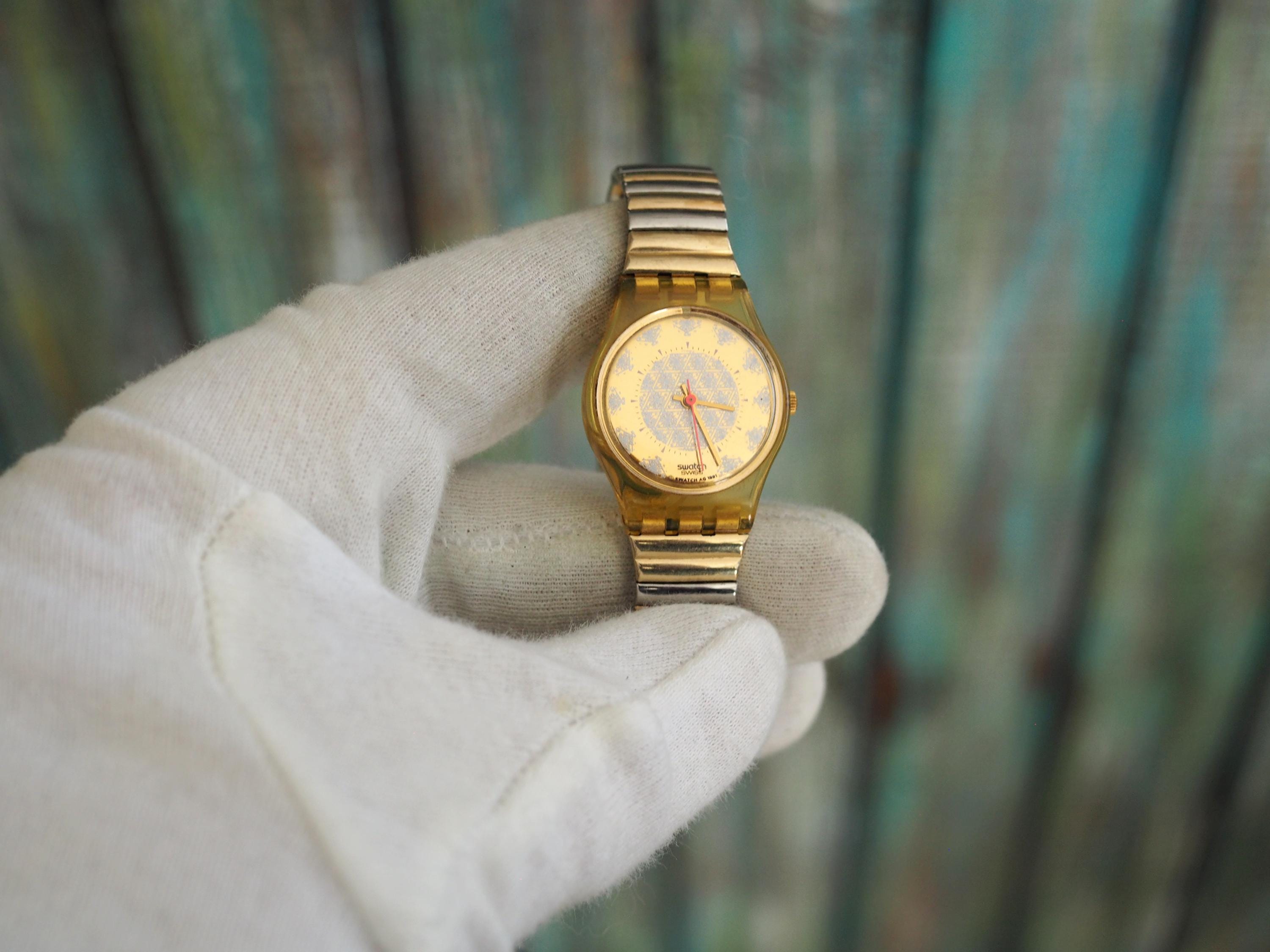 swatch vintage ブレスレットウォッチhot chic SWATCH - Swiss Made Womens Watch , Vintage Quartz Watch - Etsy