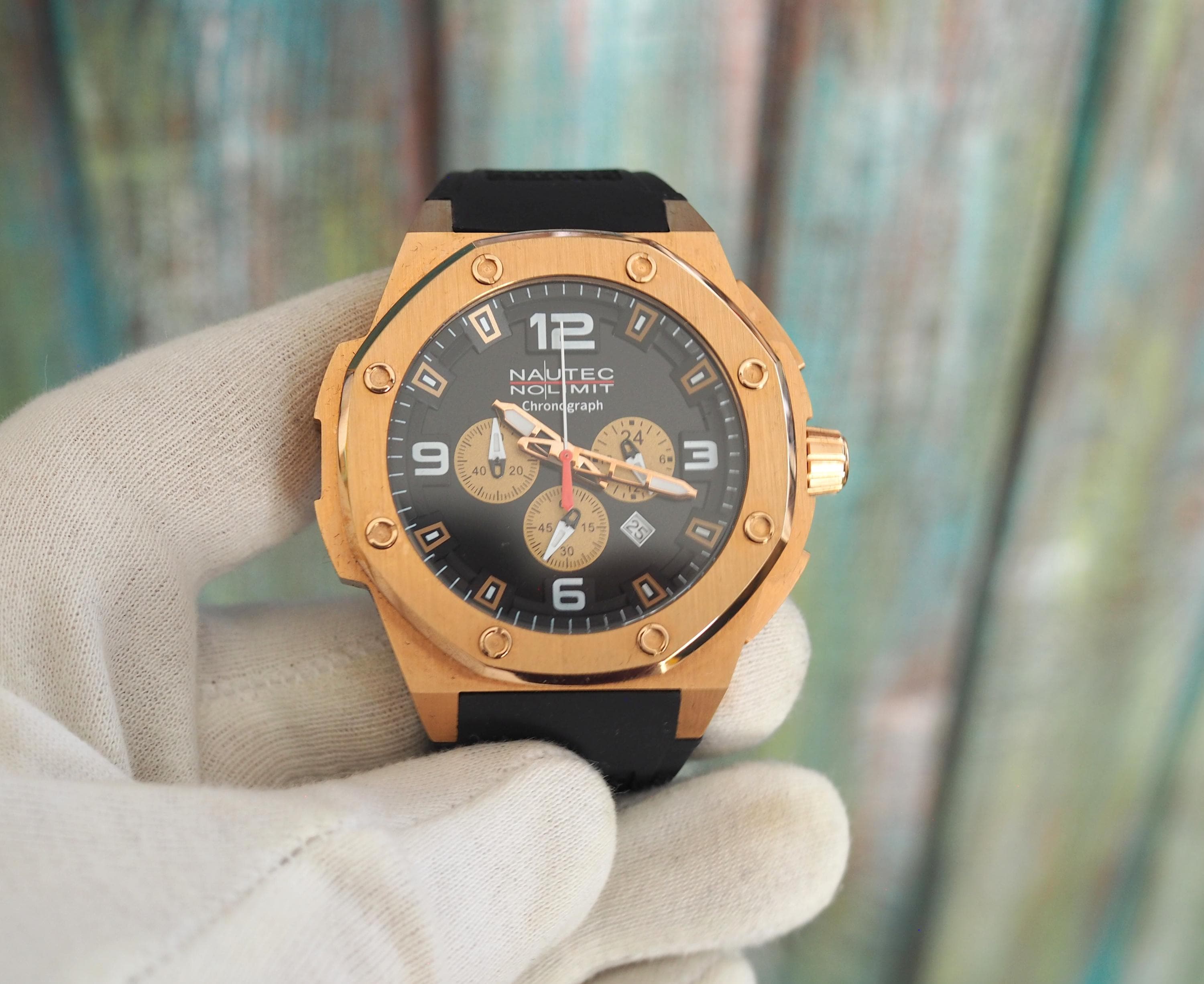 NAUTEC Nolimit 116556 Quartz Chronograph Men's Watch , Box and