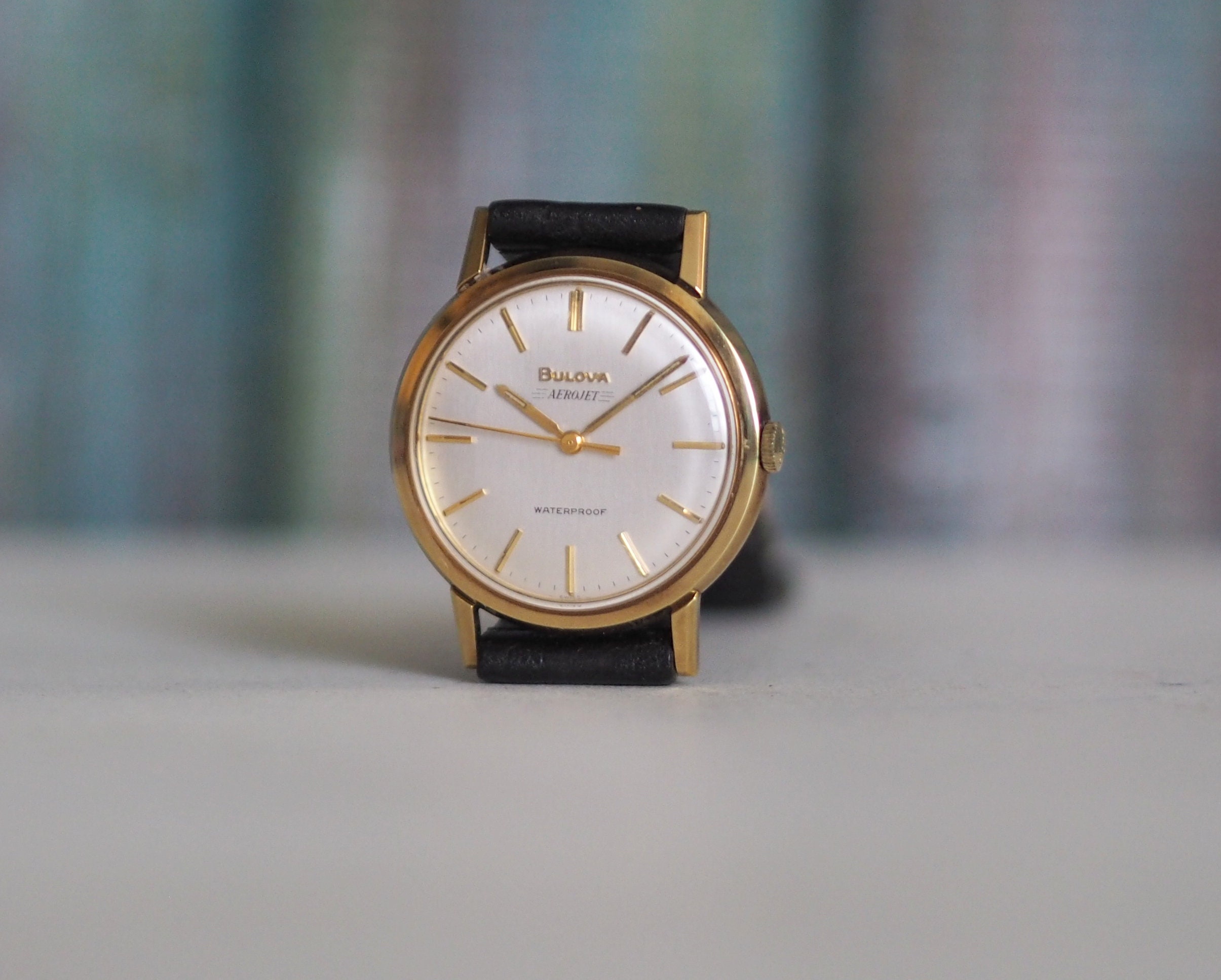 Bulova Aerojet Swiss Men s Watch Bulova 1960 s Ref. 1 345669 Etsy Australia