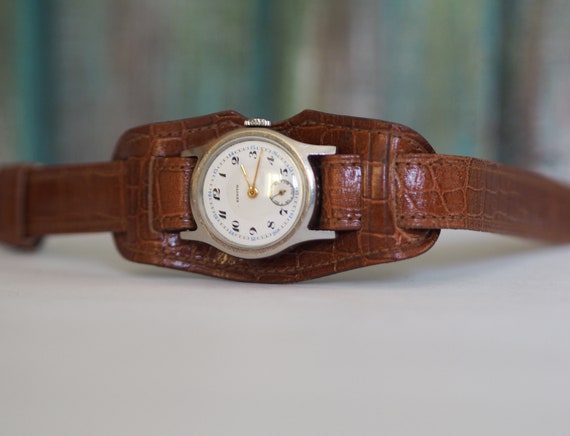 Montre pour homme Art D co de fabrication suisse 1929 Zenith