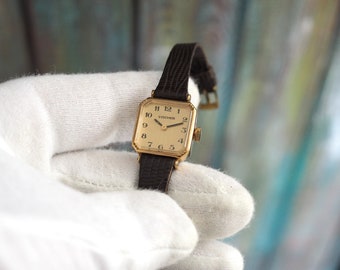 VISCHER  - tiny German mechanical wind up women's  watch Junghans- vintage German mechanical wind up watch