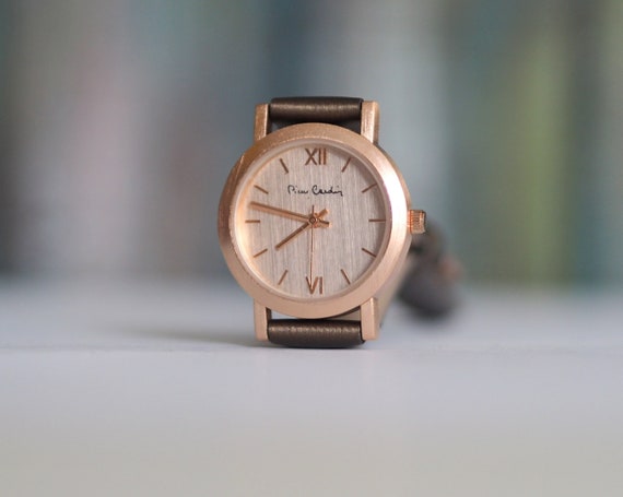 Pierre cardin rose gold watch discount