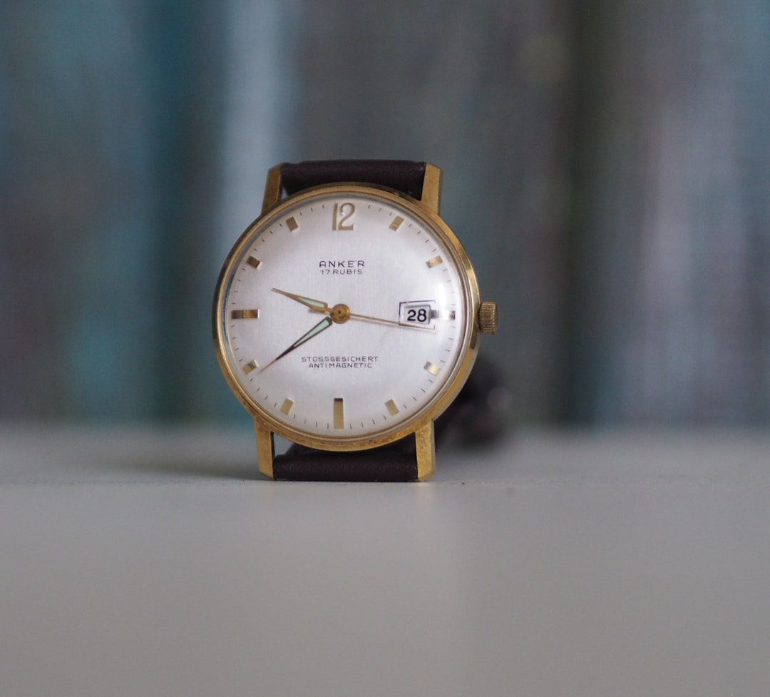ANKER - 1970's German Mechanical Men's Watch - Vintage German ...