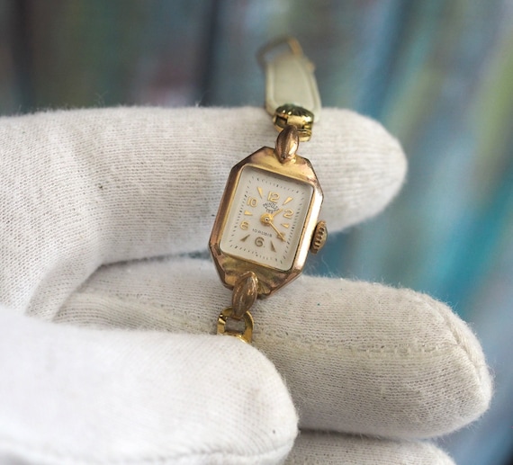 Prinses Art deco Vintage Duitse mechanische opwindbare dameshorloge