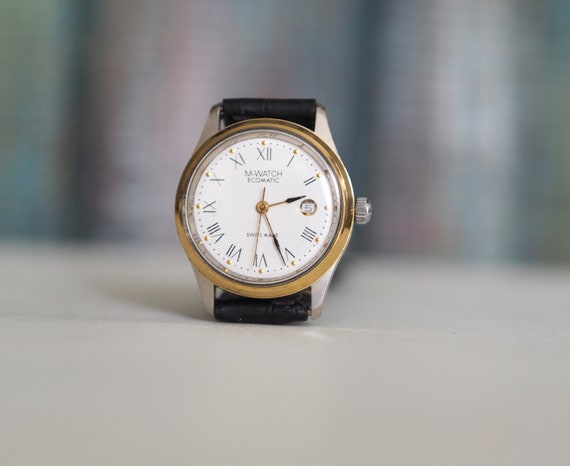 Mondaine M Watch Ecomatic - Swiss Made Ladies Self-Winding Mechanical Watch Mondaine - , Vintage Automatic Women's Watch