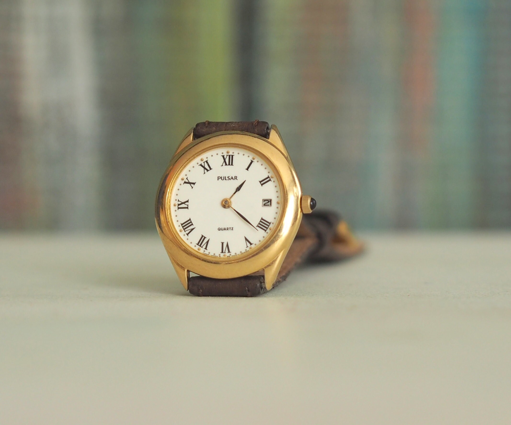PULSAR HORLOGE Vintage dames quartz horloge PULSAR | Etsy Nederland
