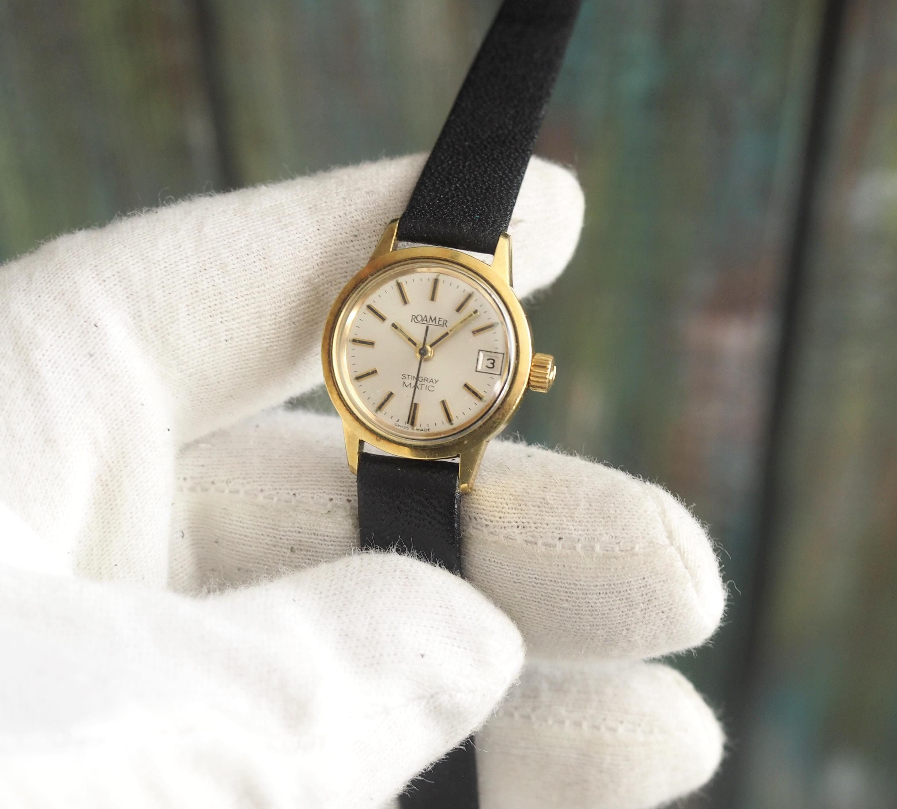 【稼動品激レア】ROAMER STINGRAY MATIC　レディース腕時計 ROAMER STINGRAY MATIC Vintage Swiss Made Self Winding