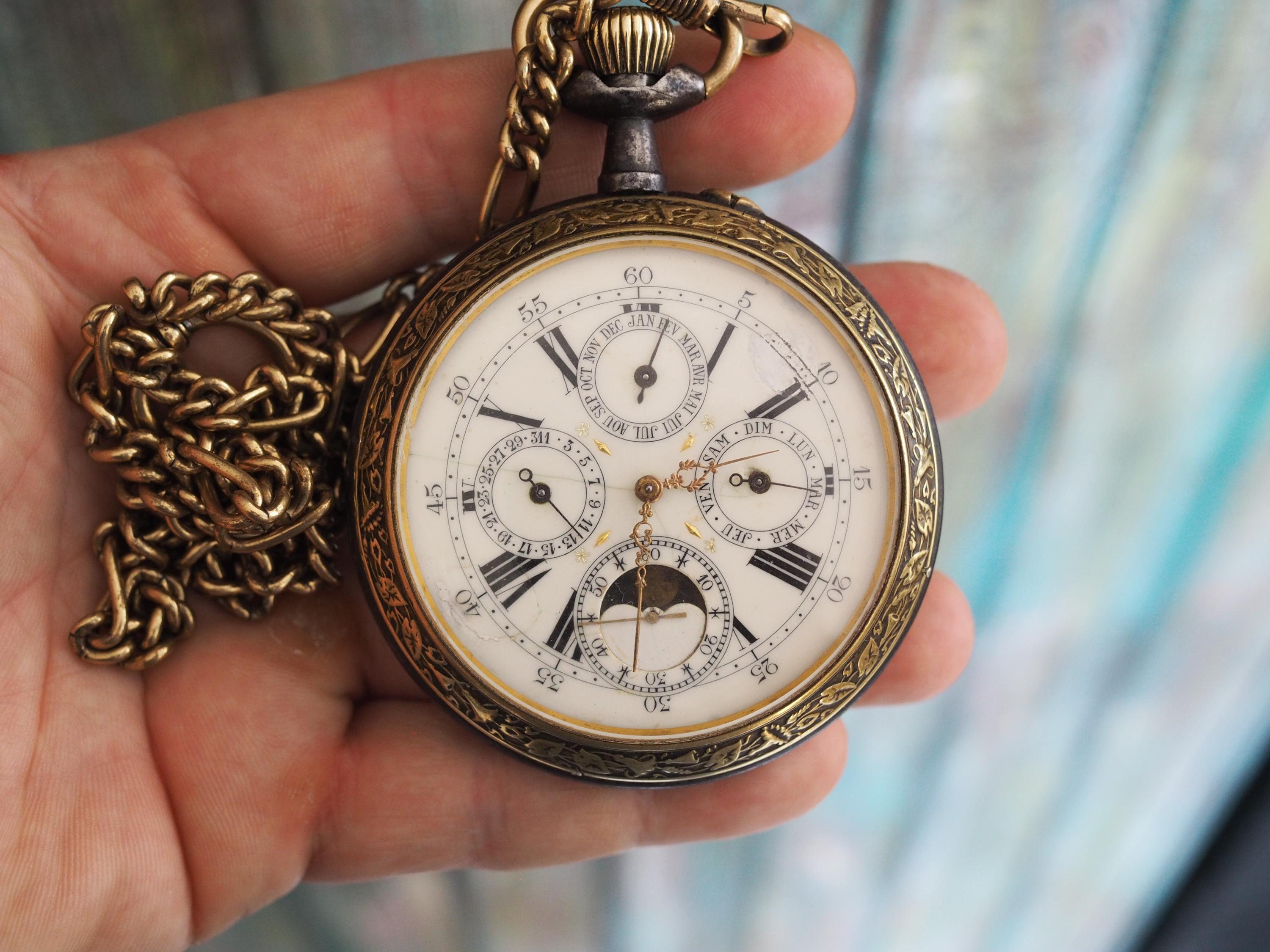 ダボ押　ゴリアテ 提げ時計 Goliath pocket watch - Etsy 日本