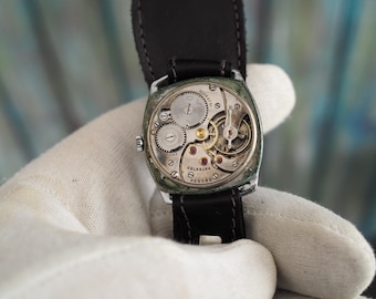 CYMA WW1 Swiss Made Military Mechanical Wind up Trench