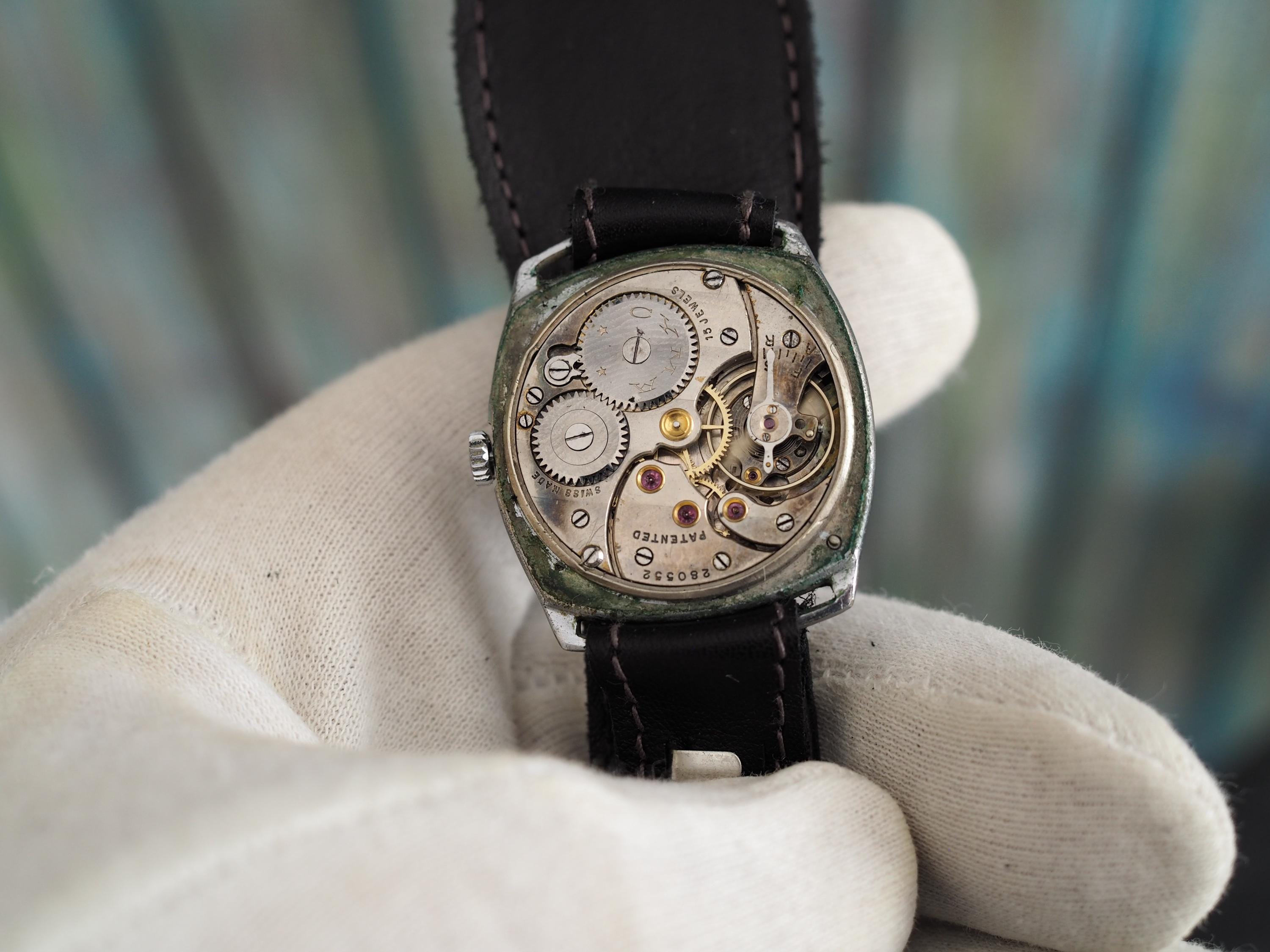 CYMA WW1 シーマ ミリタリー 軍用 SV925 銀無垢 トレンチウォッチ CYMA WW1 シーマ ミリタリー 軍用 SV925 銀無垢 トレンチウォッチ