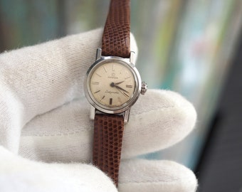 Omega Ladymatic Tiny Swiss made mechanical self winding women's watch  OMEGA 3SC, stainless steel case