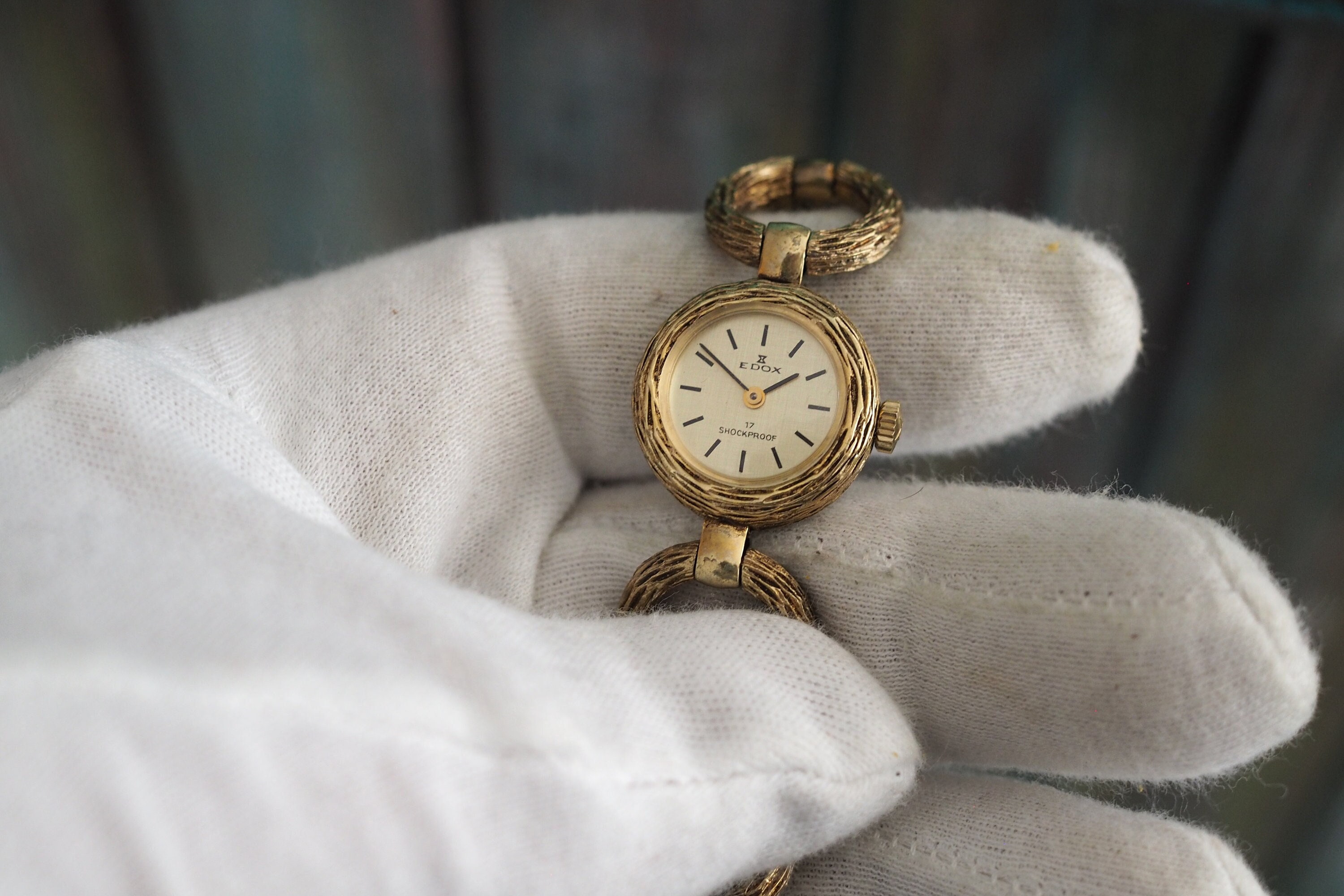 EDOX Reloj de mujer Edox vintage de cuerda mecanica hecho en Suiza perfecto estado sin usar Etsy Espana