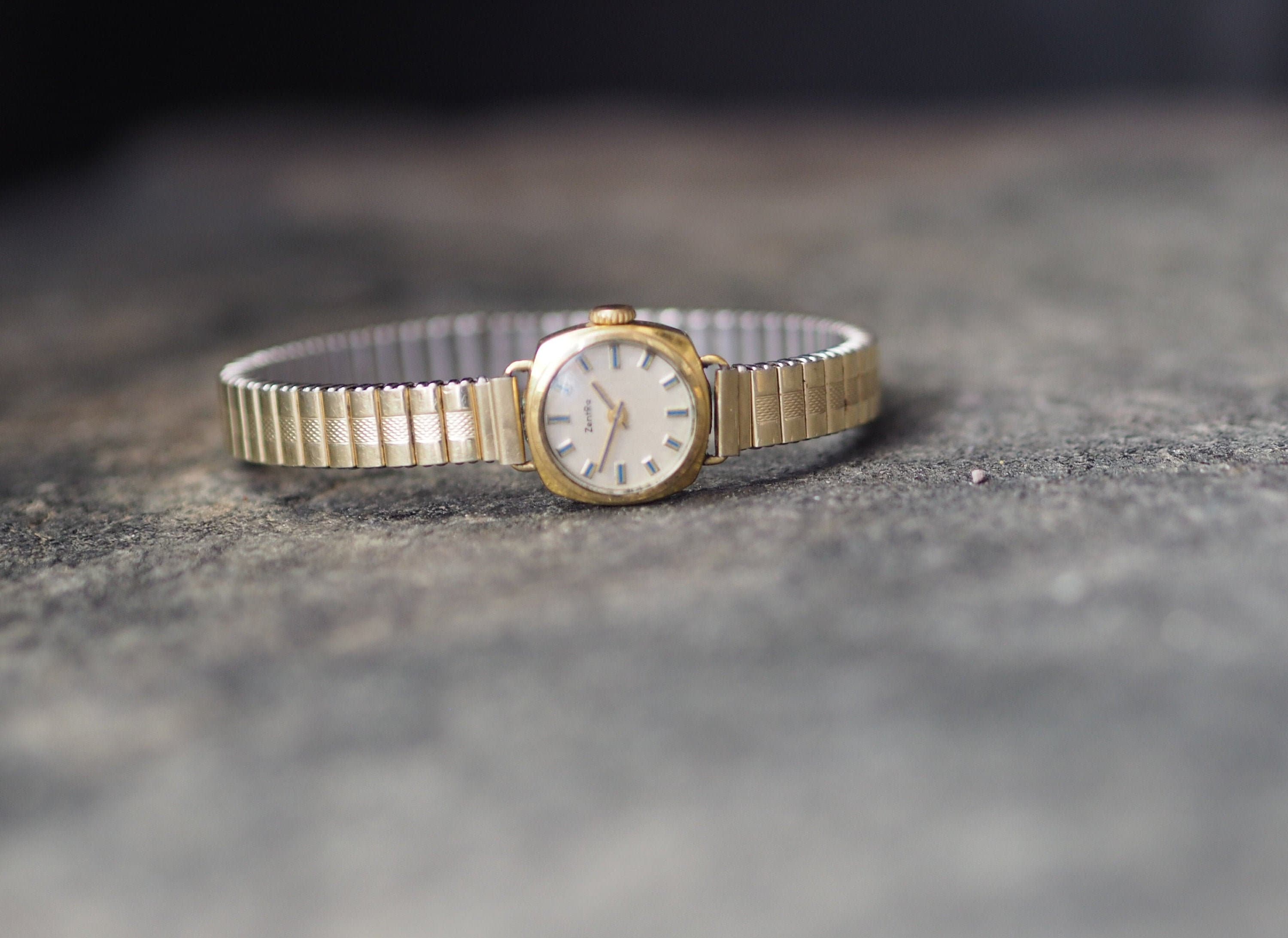 German Women's Watch ZentRa 1960's- gold filled