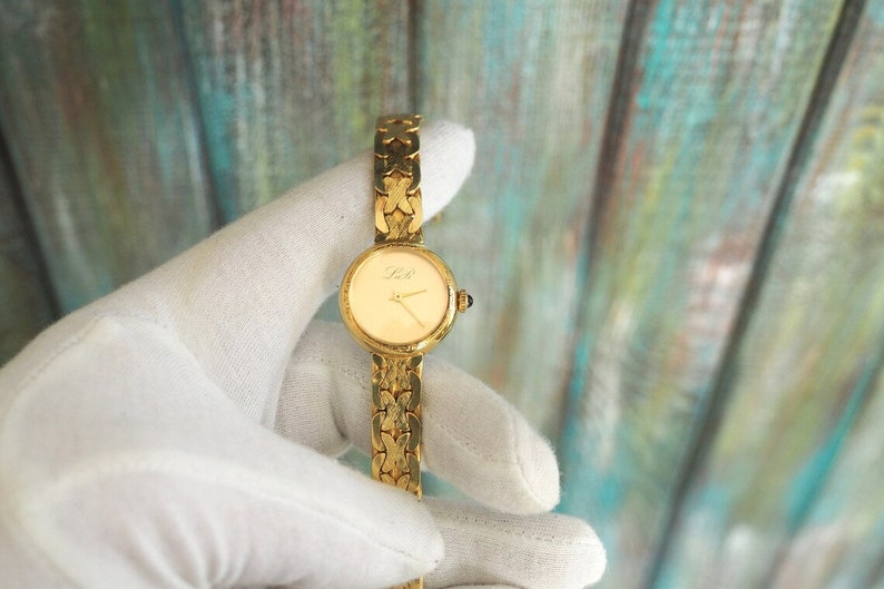 LaR Vintage German mechanical wind up bracelet Watch mint condition, unused, NOS image 3