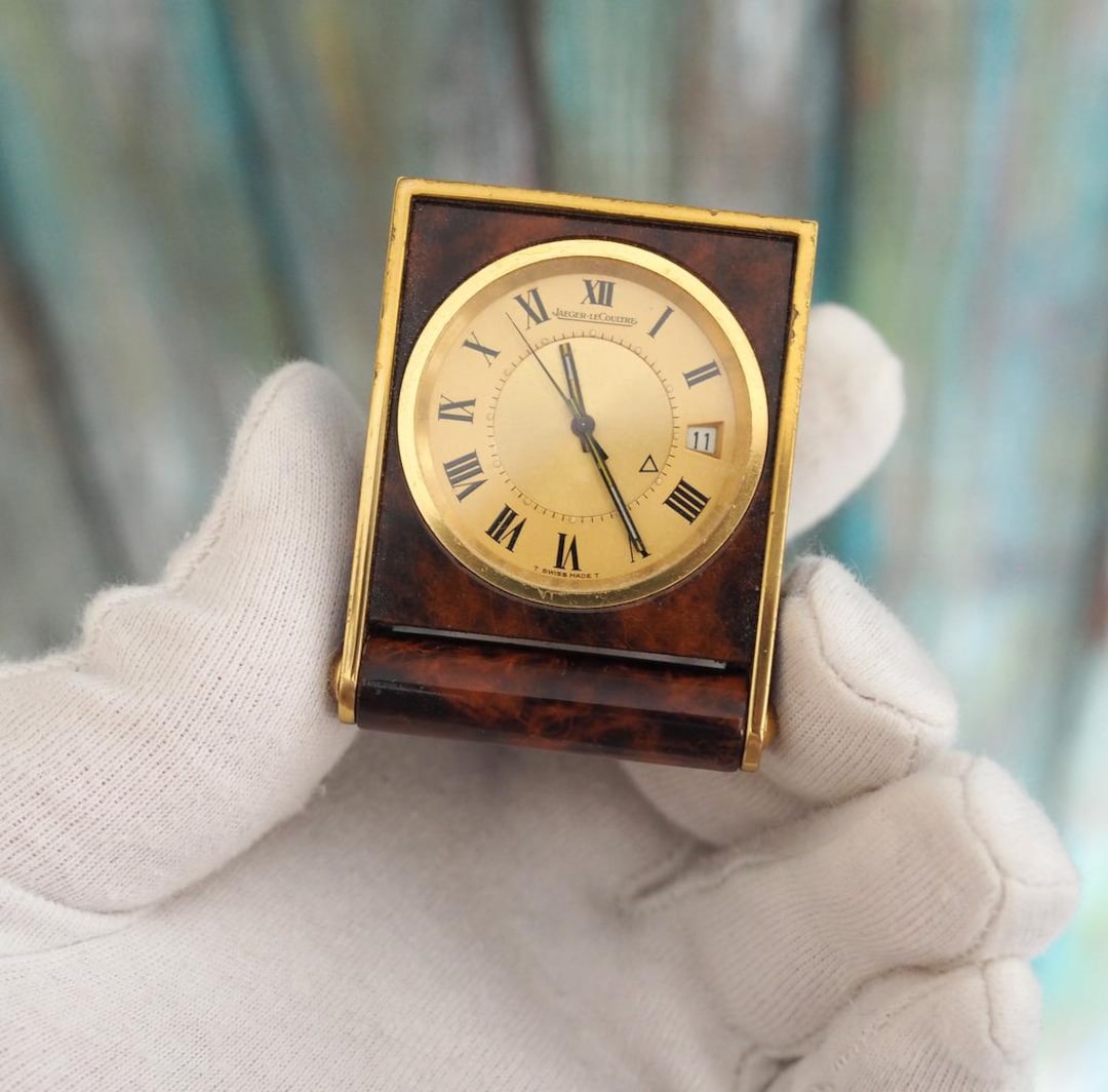 Jaeger-LeCoultre アラームクロック ヴィンテージ 置時計 手巻き Vintage Jaeger-lecoultre Memovox Travel Alarm Clock | Manual Wind
