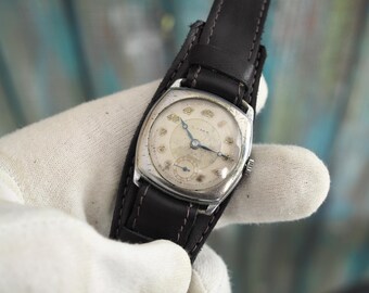 CYMA WW1 Swiss Made Military Mechanical Wind up Trench Men's