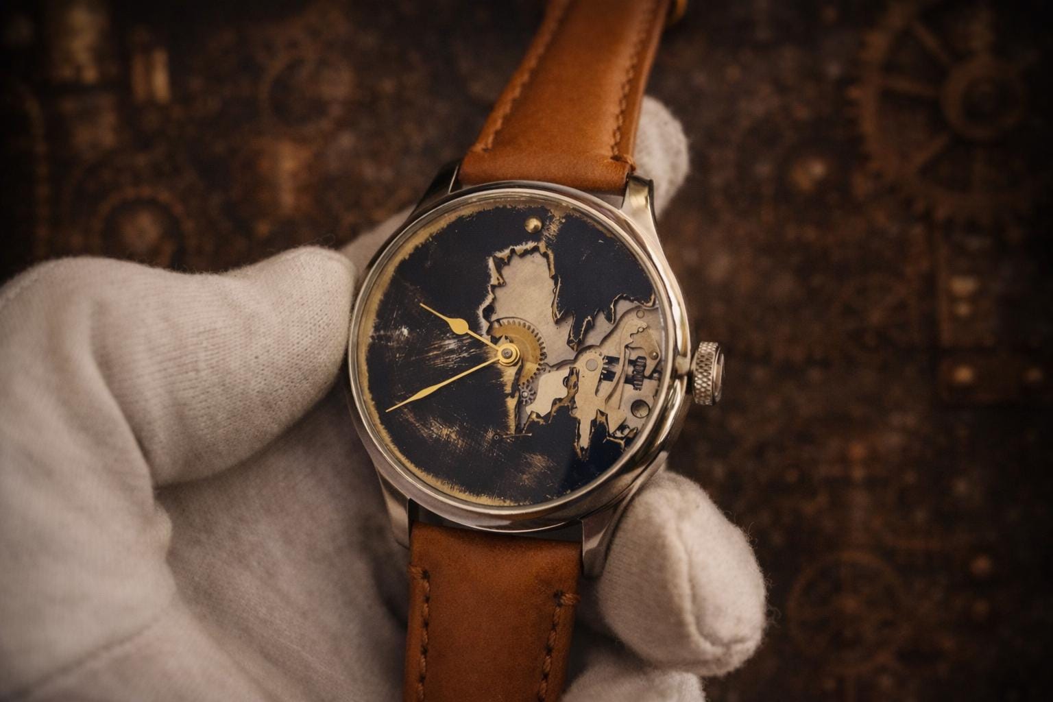 WatchCraft‎ Full Moon Limited Edition #218 Steampunk Watch IMG_9409-Photoroom__68247.  main image 2