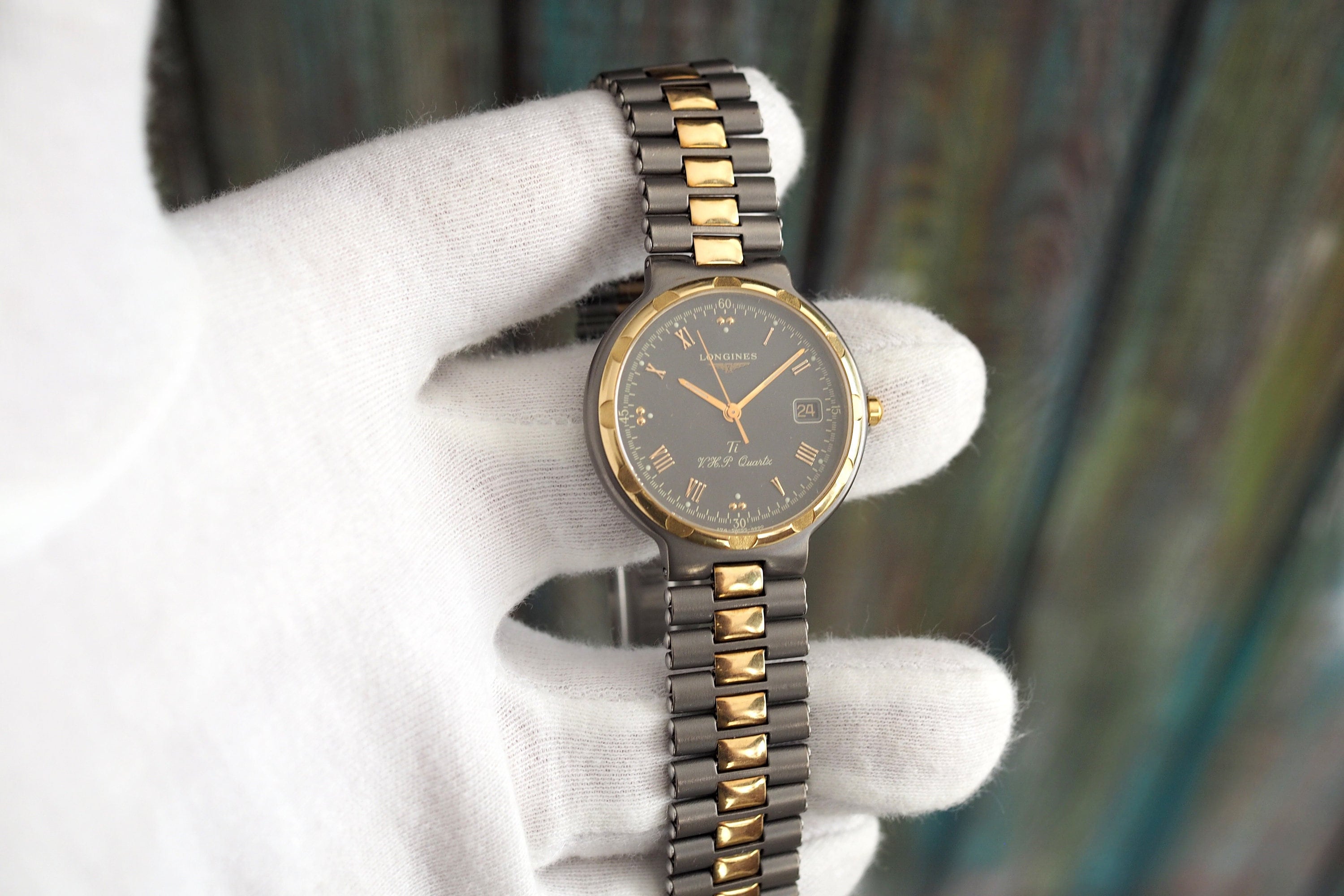 LONGINES Conquest TITANIUM MODELE DEPOSE L 225.2 ロンジン LONGINES Conquest TITANIUM MODELE DEPOSE L 225.2 ロンジン