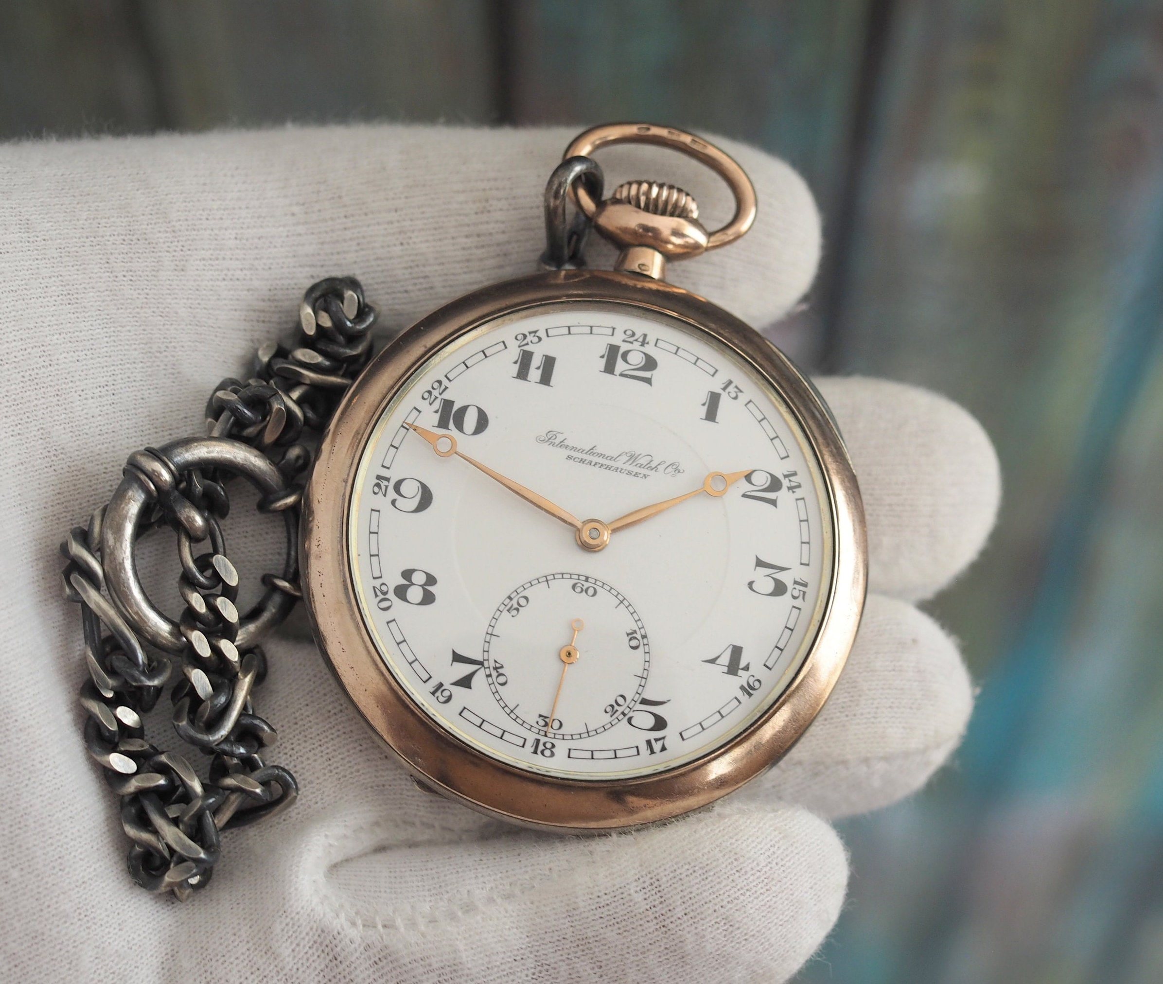 1920年代のIWCシャフハウゼンcal.H5、アンティークスイス製懐中 1920年代のIWCシャフハウゼンcal.H5、アンティークスイス製懐中