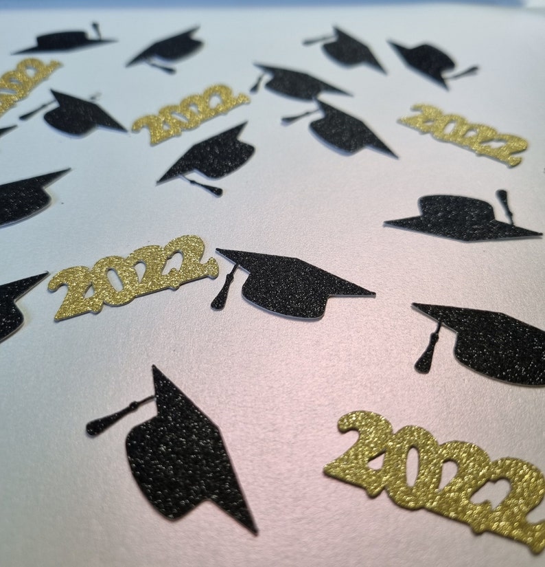 Graduation Glitter Table Confetti Universitycollegeprom Etsy