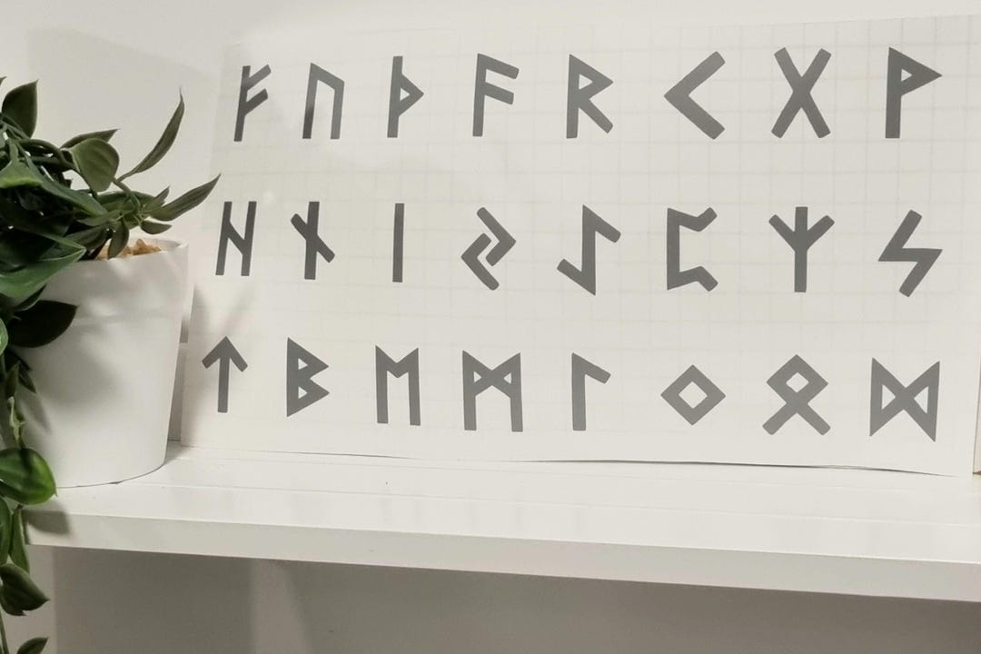Discover the Power of Norse Viking Runes With This Full Set of 24 ...