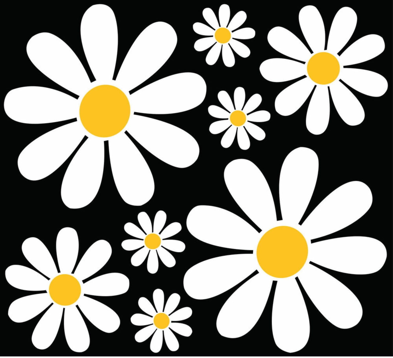 Daisy Car Decals Toybox Decals Window Decals Daisy Laptop Etsy