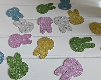 50 x cute kawaii miffy inspired glitter easter- party- baby shower confetti