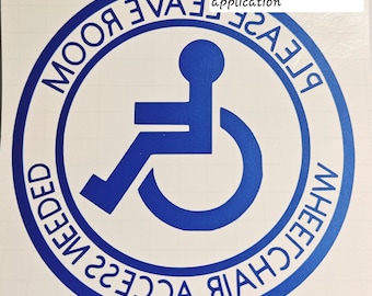 Invisible Disability Awareness Car Sticker - Disabled Badge