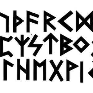Magical Runes Digital Graphics - Instant Download for DIY Projects - JPG and PNG Files Included