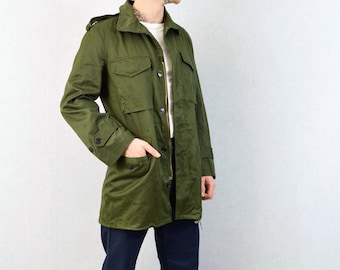 70-80s US ARMY”M-65 FISHTAIL PARKA US Army M-65 Parka | 1980s M-1965 Fishtail Jacket | Bronson Mfg