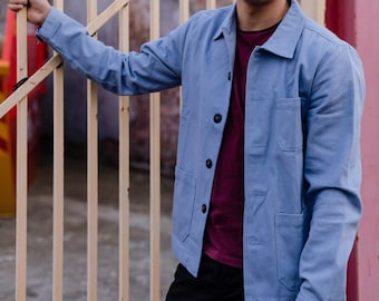 セ－ル！60s~ German Painter Work Jacket original-1960s-german-blue-