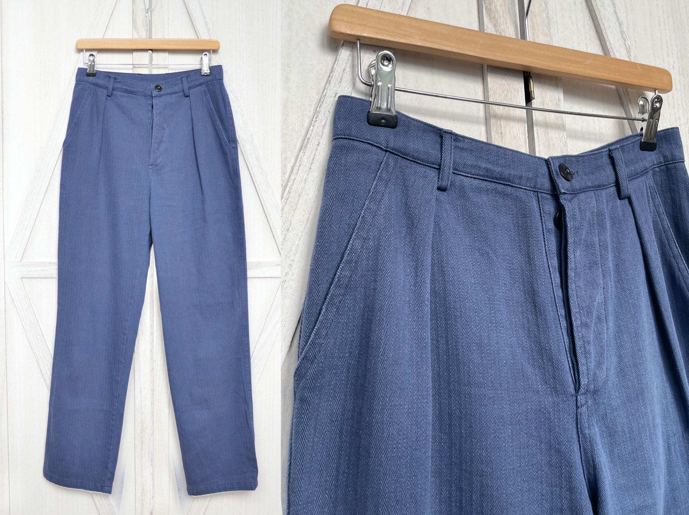 40s〜 Fabram brand indigo work pants サイズ4 40s〜 Fabram brand indigo work pants サイズ4