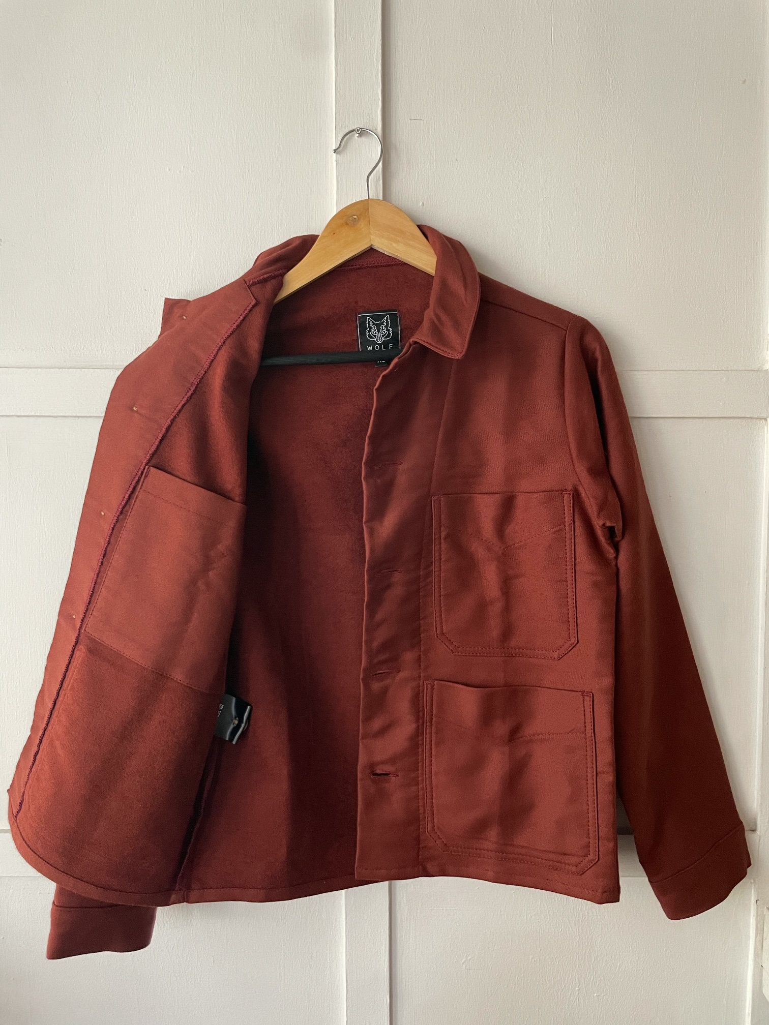 Made in England Moleskin 100% Cotton Chore French Workwear