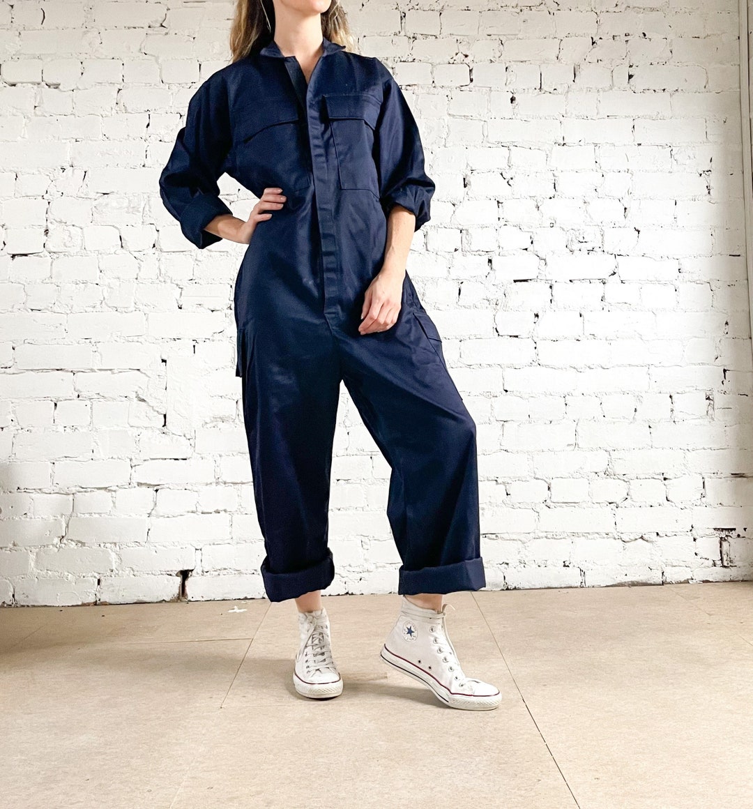 Original British Military white coveralls jumpsuit lightweight roomy fit NEW main image 0