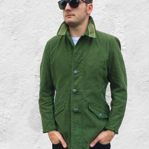 M59 Rare Swedish 60s/70s Olive Green Army Chore Worker Field Jacket - Etsy
