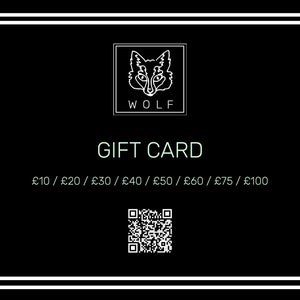 GESCHENKGUTSCHEIN - Wolf Clothing