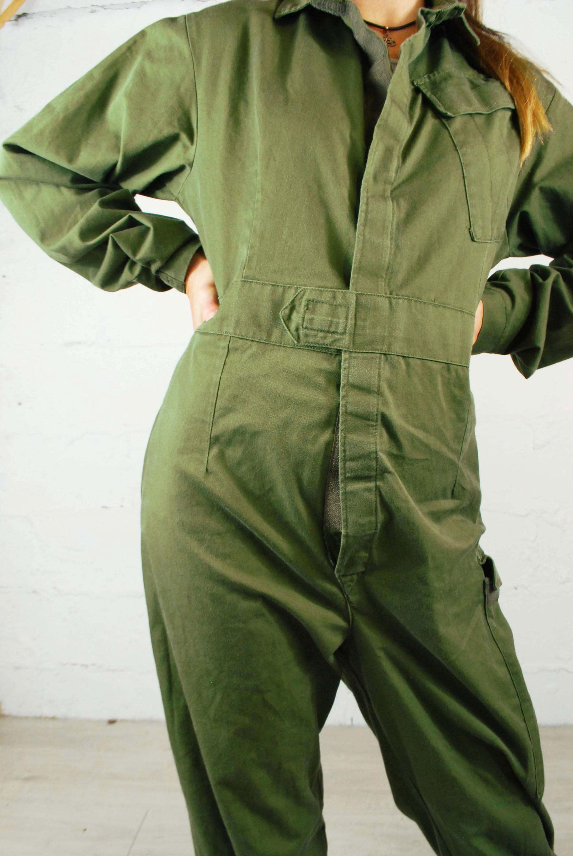 Unisex Vintage British Army Workwear Coveralls / Overalls 