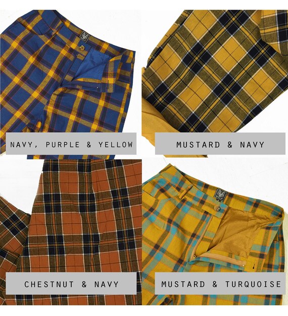 お歳暮 時期 Plaid Tartan Lined Nova Pants/trousers Capri Chino Check ウォーキング・ランニングウェア
